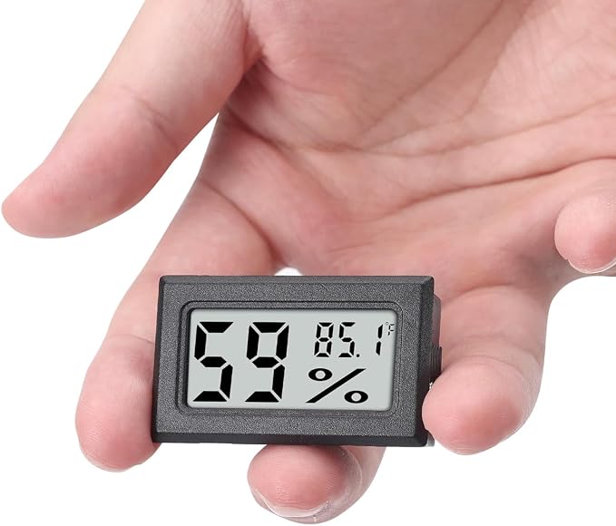 Goabroa Mini Hygrometer Thermometer Digital Indoor Humidity Gauge Monitor by Goabroa