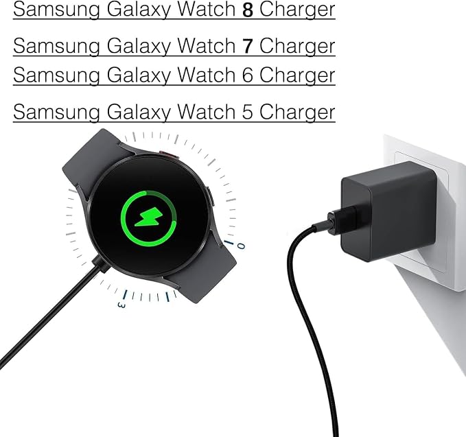 Watch Charger Compatible for Samsung Galaxy Watch 8/8 Classic, 5/5 Pro/4/4/6 - Image 4