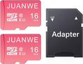 JUANWE 16GB Micro SD Card 2 Pack microSDHC Memory Card by JUANWE