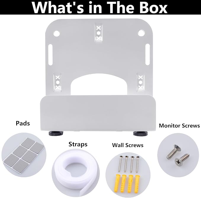 Cable Box Wall Mounting Modem for Most Small Narrow Devices Apple TV, Amazon - Image 5