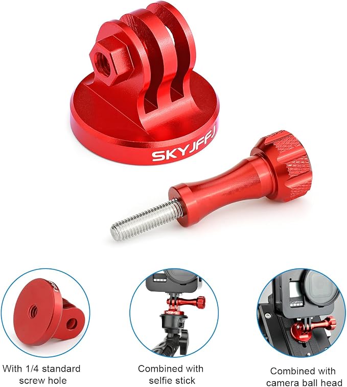 Aluminum-Tripod Adapter Attachment- Bolt -Adapter - Image 2