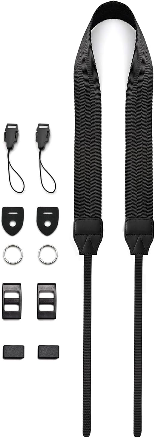 Camera Neck Shoulder Strap for Man Woman Photographers, Wide Strap for SLR DSLR by YMTHamaz3