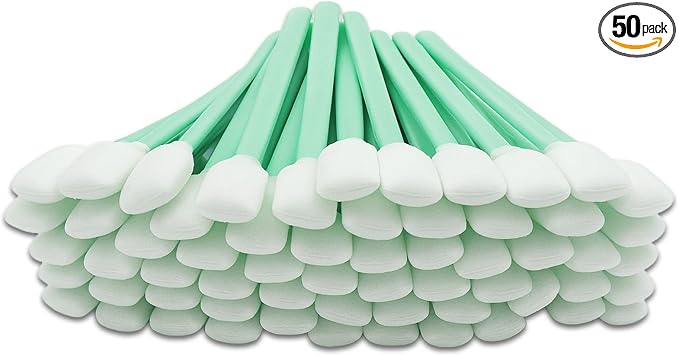 50PCS Foam Cleaning Swabs – Anti-Static Lint-Free Applicators by Unknown