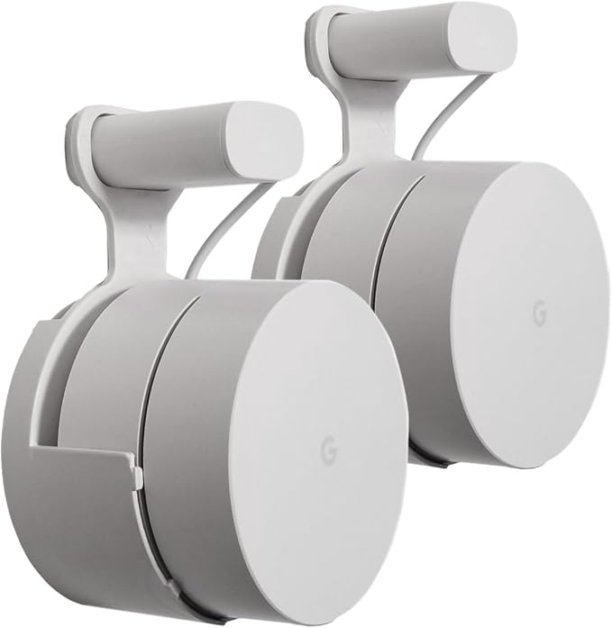 Google WiFi Outlet Holder Mount Stand: No Messy Screws! by MountGenie