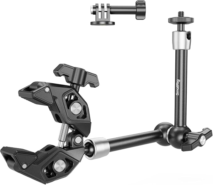SMALLRIG Magic Arm Clamp Kit, Camera Mount Articulating Friction Arm w Super by SmallRig
