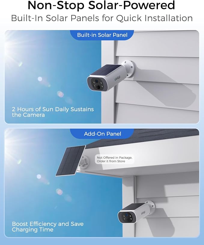 Solar Security Cameras Wireless Outdoor, 4MP Cameras - Image 5