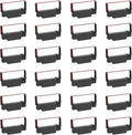 Bigger Replacement for ERC-30/34/38 B/R Ribbons, 24 Pack by BIGGER