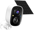 2K FHD Smart Wireless Security Camera Indoor/Outdoor, Solar Powered WiFi Camera by Tziarp