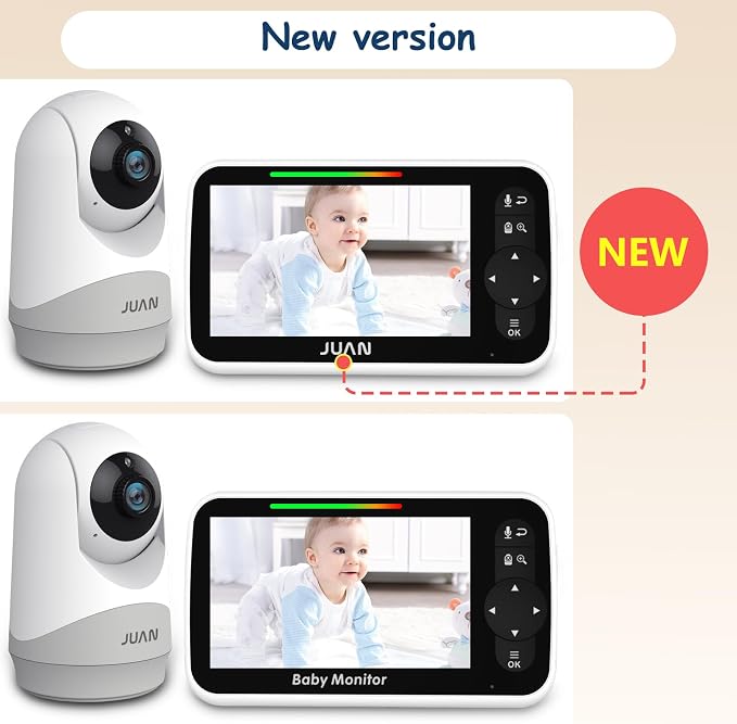 JUAN Baby Monitor with Camera and Audio, No WiFi 100% Private, 3500mAh Long - Image 3