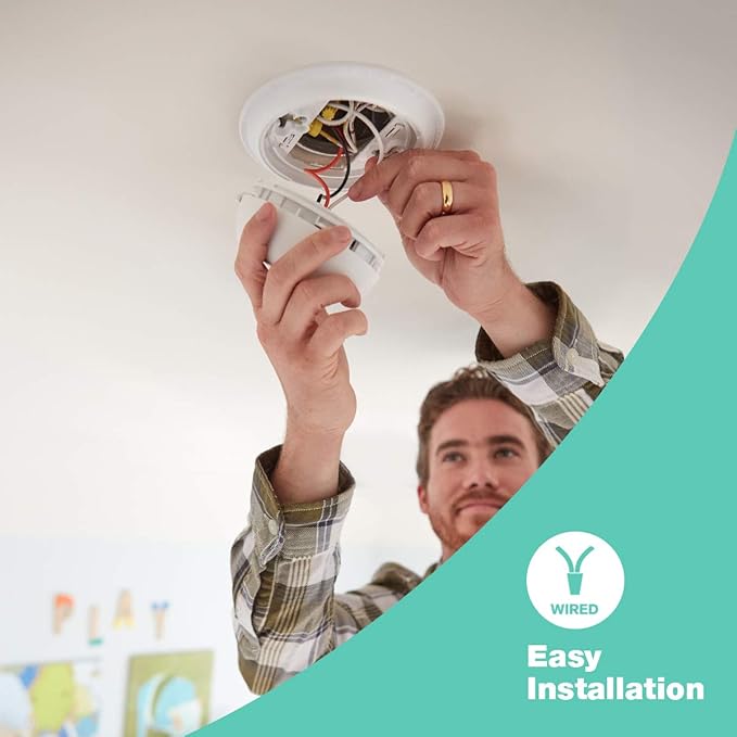 FIRST ALERT SC9120B Corded Electric Combination Alarm - Image 4
