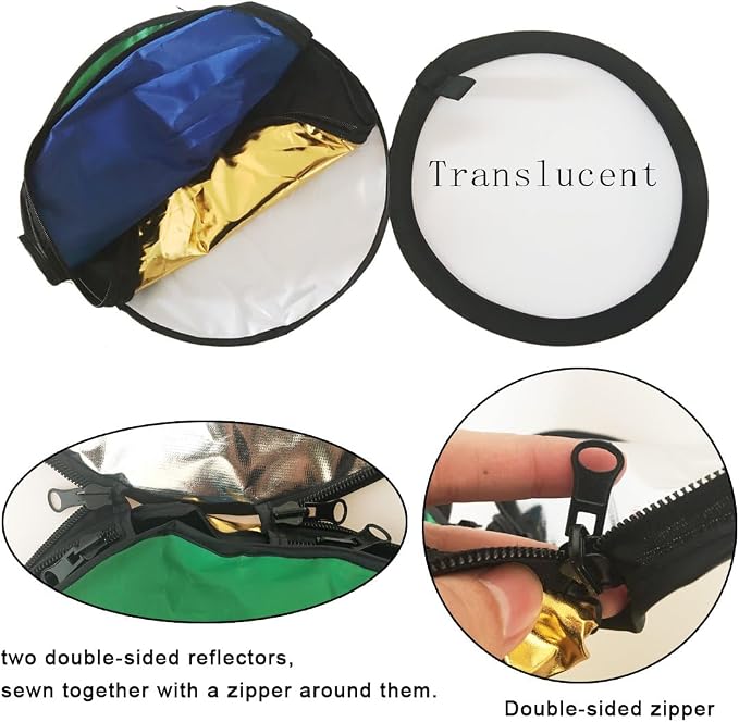 REFLEX CAMERA 7-in-1 31" Photography Reflector– - Image 5