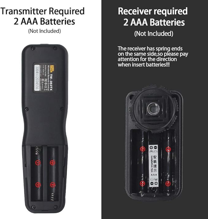 Wireless Remote Shutter Release Cable Wired Timer Remote Control TW-283DC0 - Image 8