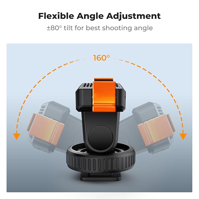 K&F CONCEPT Plastic Cold Shoe Mount Compatible - Image 5