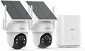aosu Security Cameras Outdoor Wireless, 2 Cam-Kit, No Subscription Required by AOSUSecurityOffical