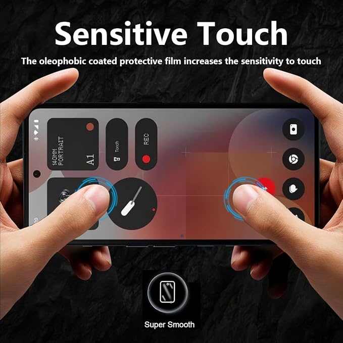 3+2 Pack Tempered Glass for Nothing Phone 3a Pro Screen Protector - Image 7