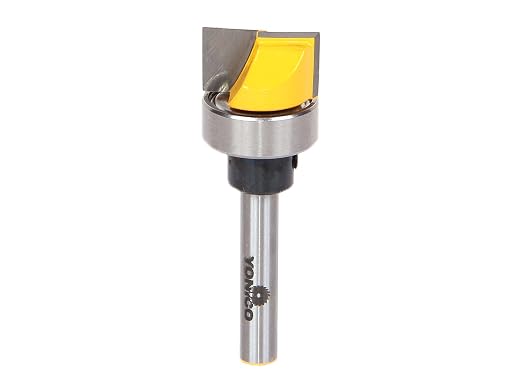 YONICO Router Bits Pattern Bit Flush Trim 3/4-Inch Diameter 1/4-Inch Shank by Yonico