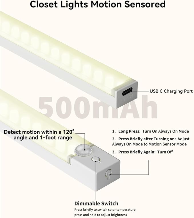 12-Pack Under Cabinet Lighting - Image 7