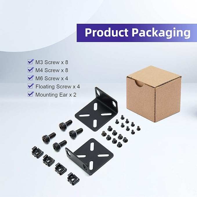 Rack Mount Kit for 17.3 inch Switches, Adjustable Rack Ears for Buffalo Tech - Image 5