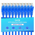 Cat6 Ethernet Cable 10 Feet 10 Pack Network RJ45 Cat6 Internet Patch Cable by XANHAM