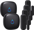 METAK Door Chime, Wireless Door Open Contact Sensor Alarm by METAK
