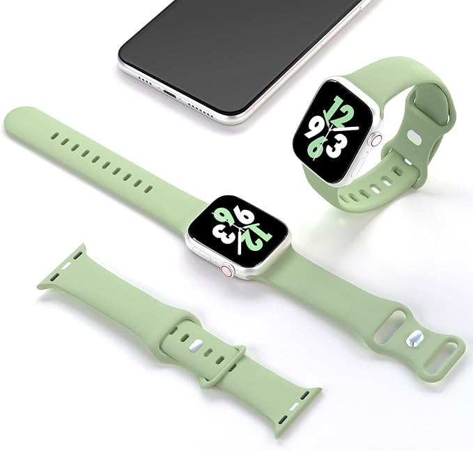 Sport Band Compatible with Apple Watch 38mm 40mm 41mm 42mm 44mm 45mm 46mm 49mm - Image 2
