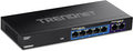 TRENDnet 7-Port Multi-Gig Gaming Switch, 5 x 1G RJ-45 Base-T Ports, 2 x 2.5G by TRENDnet