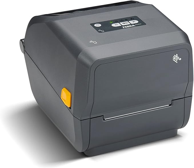 ZEBRA ZD421 Thermal Transfer Desktop Printer 300 dpi Print Width 4-inch USB and by ZEBRA