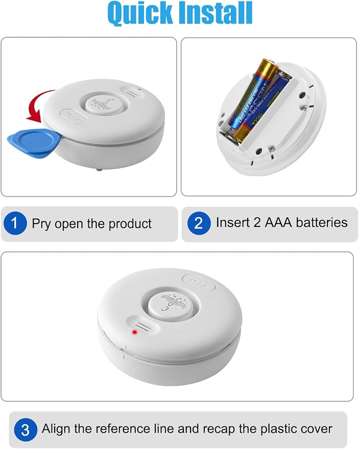 WD71 Water Leak Detector for WiFi Gateway/Hub, 120dB Adjustable Wireless Water - Image 8