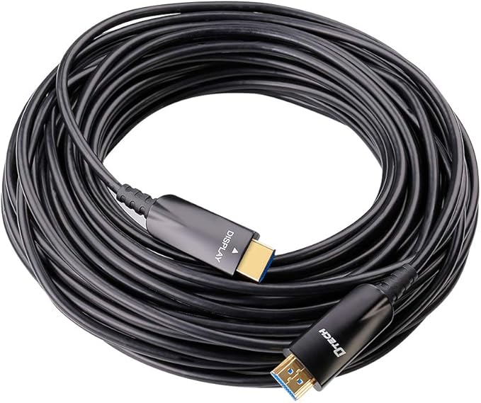 DTECH 328 Feet Fiber Optic HDMI Cable 4K 60Hz 1080p Ultra HD Video 3D HDCP CEC - Image 3