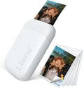 Liene Pearl K100 2x3” Photo Printer, Mini Picture Printer w/ 10 Zink Adhesive by Liene