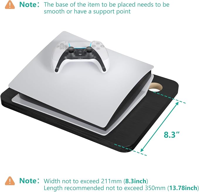 WALI Floating TV Shelf, 3 Tier Projector Shelf - Image 8