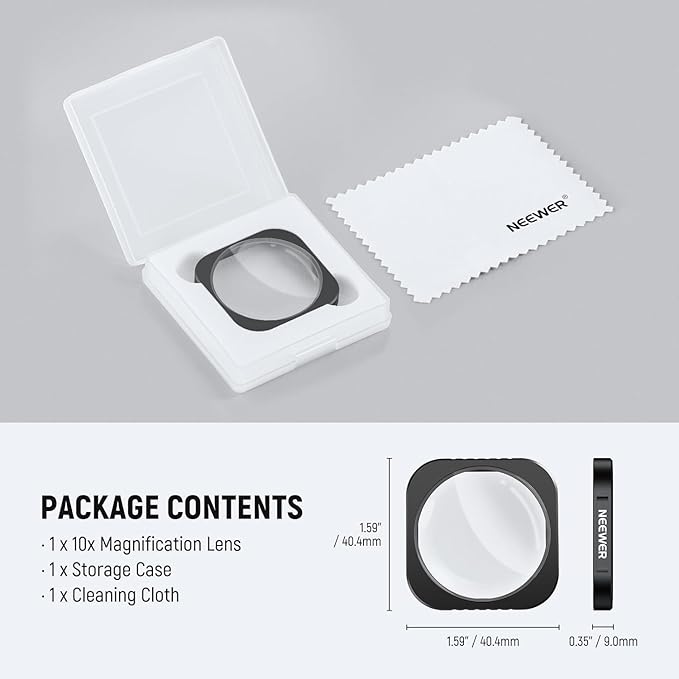 NEEWER 10X Macro Lens Compatible - Image 3