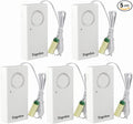 Water Leak Detector, 120dB Loud Siren, Powered by 9V Battery, Sensor Alarm by MakeLifeSaferandSmarterEnjoyPeaceofMind