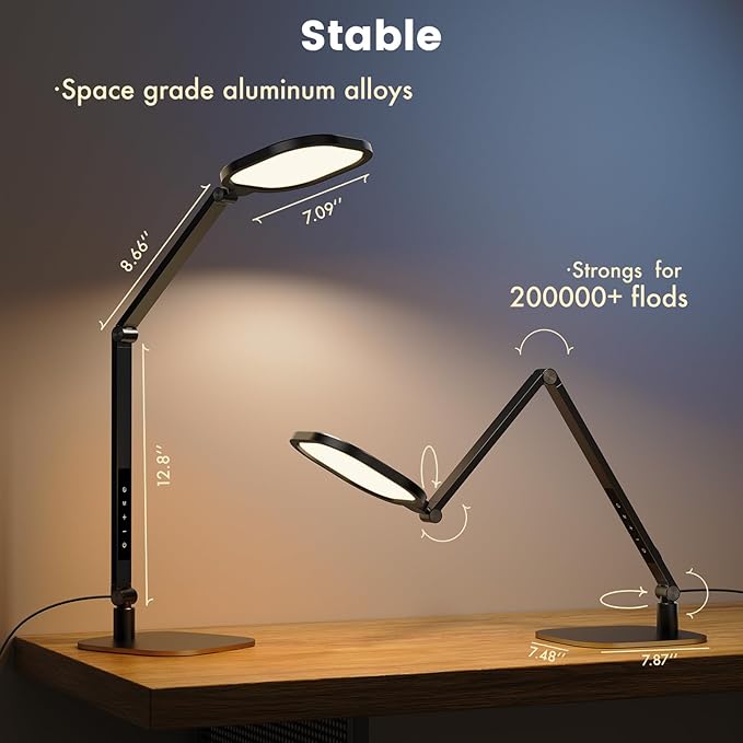 Desk Lamp for Home Office, 1200LM Computer Zoom Lighting - Image 5