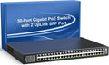 48-Port Gigabit PoE Switch Unmanaged by Vimin