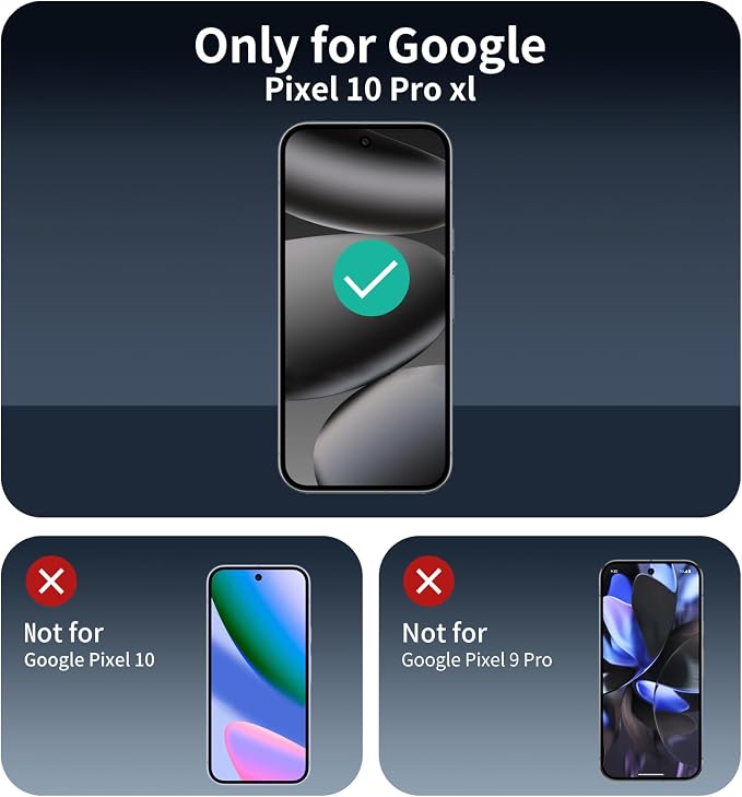 3+3+1-Pack, Screen Protector and Camera Lens Protector - Image 2