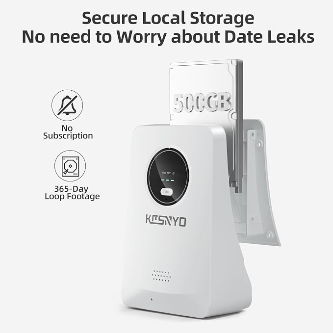 Solar Security Cameras Wireless Outdoor, 4MP Solar Powered Home Security - Image 2