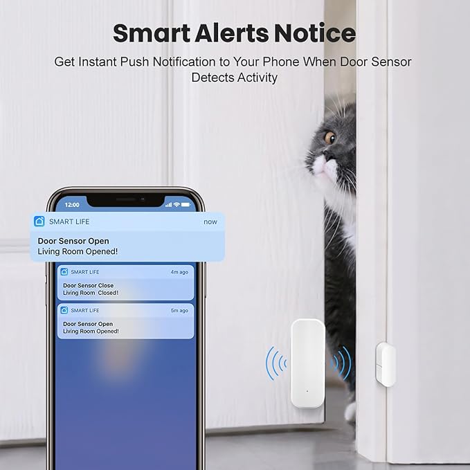 WiFi Door Sensor: Wireless Window Sensor - Image 2