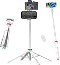ULANZI MT-44B Phone Tripod, 360° Ball Head, Extendable Selfie Stick w Cold Shoe by ulanzi