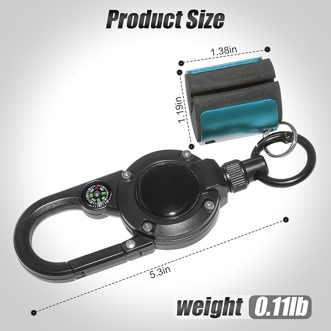 Fishing Rod Clip, Wearable Fishing Rod Holder, Portable Fishing Rod Accessory - Image 4