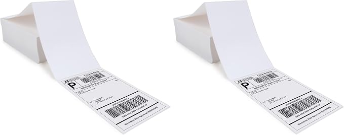 L LIKED 4x6 Direct Thermal Labels, Compatible Zebra & Rollo Printers by LLIKED
