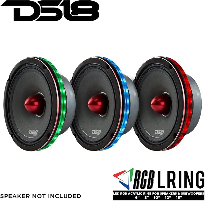 DS18 LRING10 LED RGB Speaker Ring Waterproof 10-Inch - Image 4