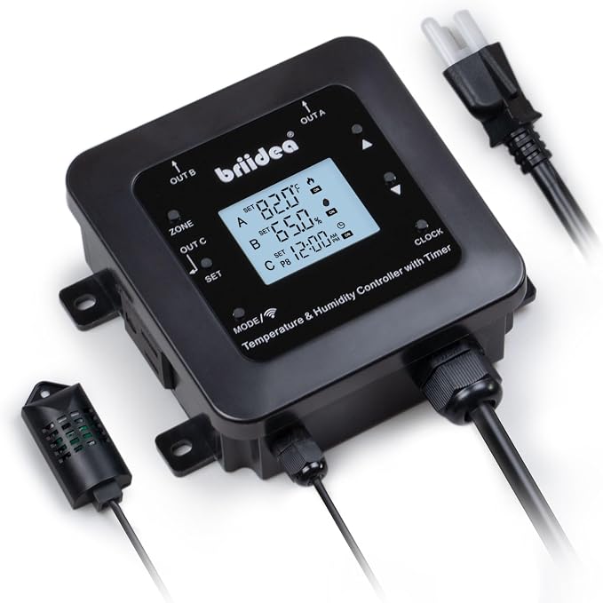 Briidea Smart WiFi Temperature and Humidity Controller by briidea