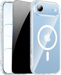 for iPhone Air Case Clear, Magnetic iPhone 17 Air Case by ZOZDOKG