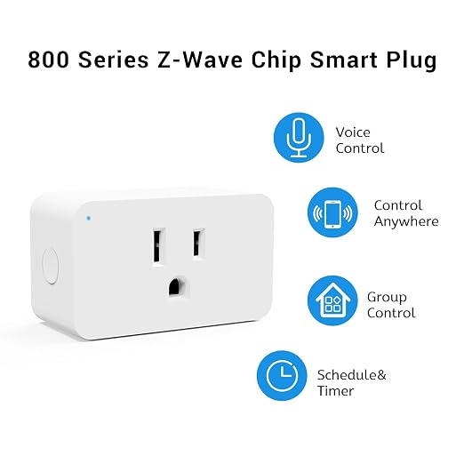 New One Zwave Plug, 800 Series Zwave Outlet, Bult in Zwave Repeater, Z-Wave - Image 2