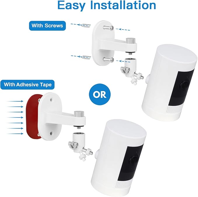 2Pack Adjustable Security Wall Mount Bracket - Image 3