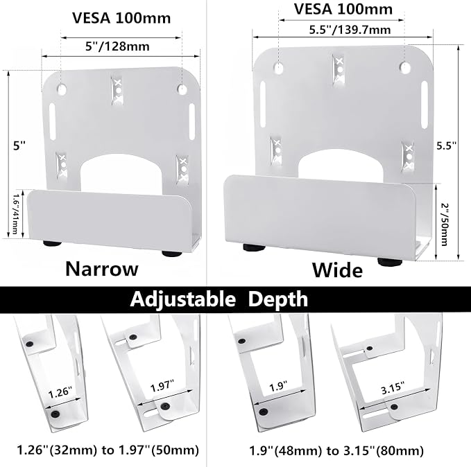 Cable Box Wall Mount Modem Adjustable Wall Mount - Image 3