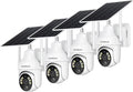 SEHMUA 2K Solar Security Cameras Wireless Outdoor by SEHMUA