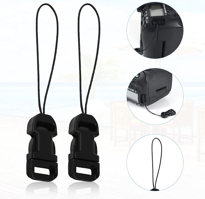 6pcs Camera Quick Release Strap, Adjustable Quick Release Buckle - Image 3