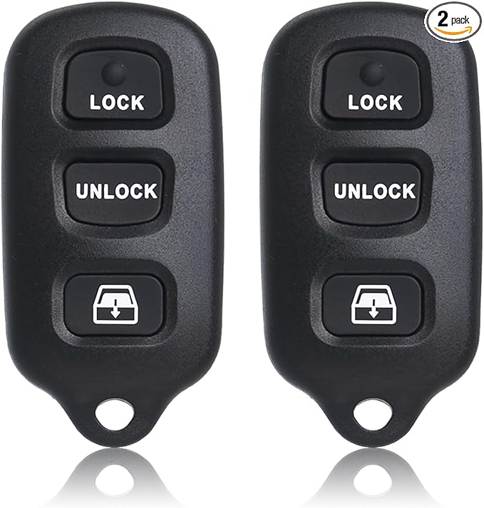 MechanMagic 2PCS Key Fob Remote Replacement Fits by MachanMagic